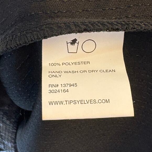 Tipsy Elves Sequined Skeleton Costume Dress Women's Medium Sparkly Halloween - Picture 6 of 8